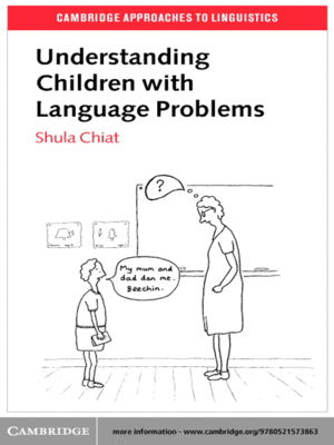 cover image of Understanding Children with Language Problems